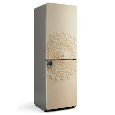 Mata magnetyczna na lodówkę Koronkowy motyw w okręgach