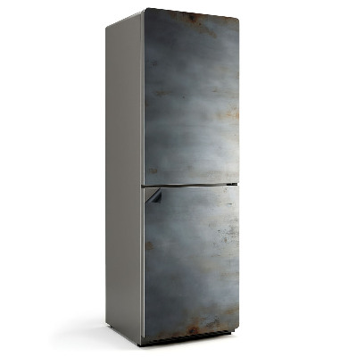 Mata magnetyczna na lodówkę Metaliczna struktura z pęknięciami