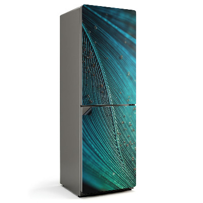 Mata magnetyczna na lodówkę Złożony motyw piór