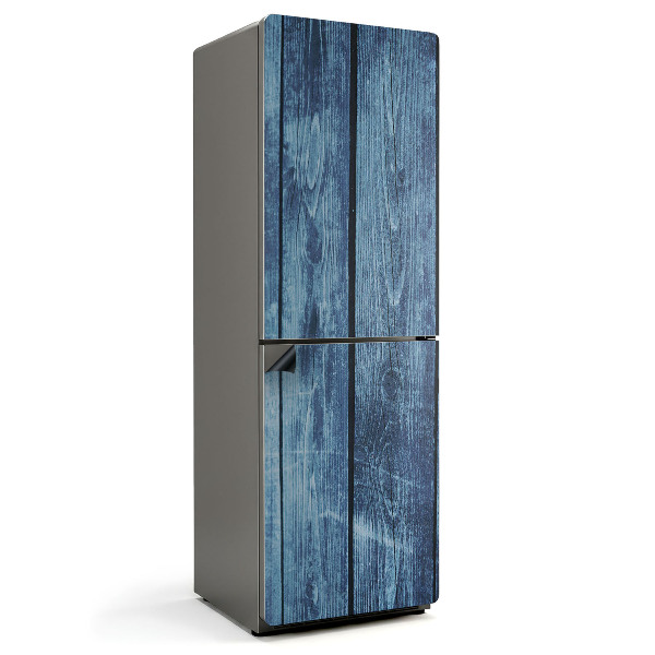 Mata magnetyczna na lodówkę Pionowe deski z naturalnym wzorem