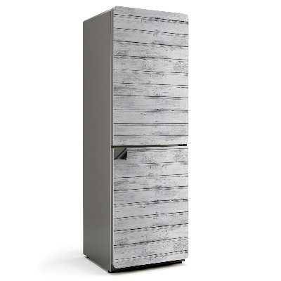 Mata magnetyczna na lodówkę Deski w poziomej aranżacji