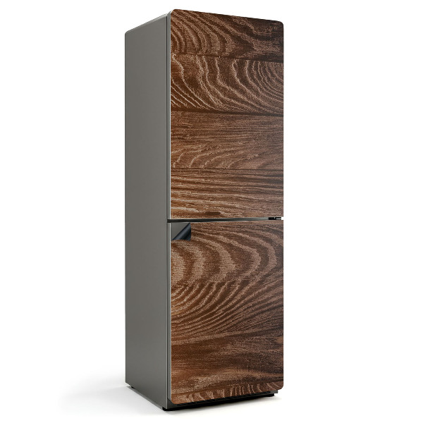 Mata magnetyczna na lodówkę Struktura drewna z falującym wzorem