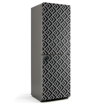 Mata magnetyczna na lodówkę Wzór rąbów w stylu geometrycznym