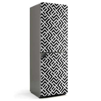 Mata magnetyczna na lodówkę Nowoczesny wzór kształtów geometrycznych