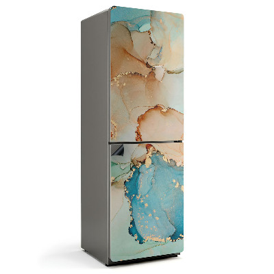 Mata magnetyczna na lodówkę Abstrakcyjne płynne kształty