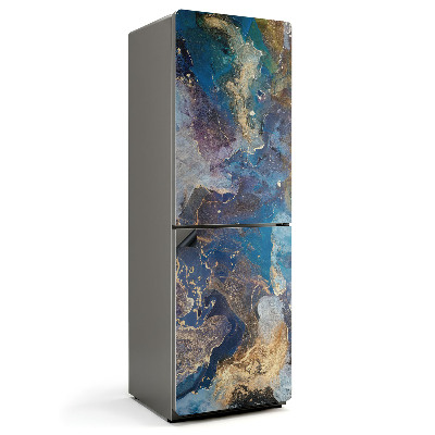 Mata magnetyczna na lodówkę Ekspresyjny motyw akwarelowy