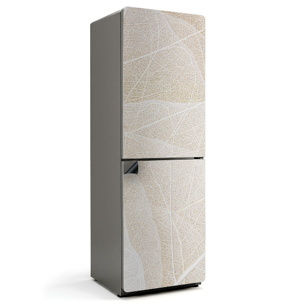 Mata magnetyczna na lodówkę Zbliżenie na wzór liściowych żyłek