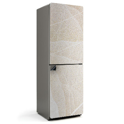 Mata magnetyczna na lodówkę Zbliżenie na wzór liściowych żyłek