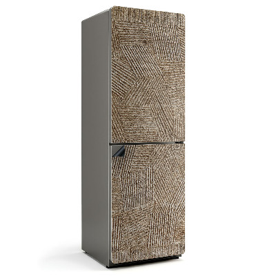 Mata magnetyczna na lodówkę Geometryczne motywy w strukturze