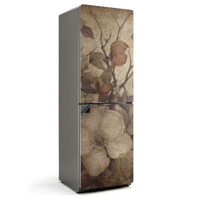 Mata magnetyczna na lodówkę Wygaszone kwiatowe zestawienie