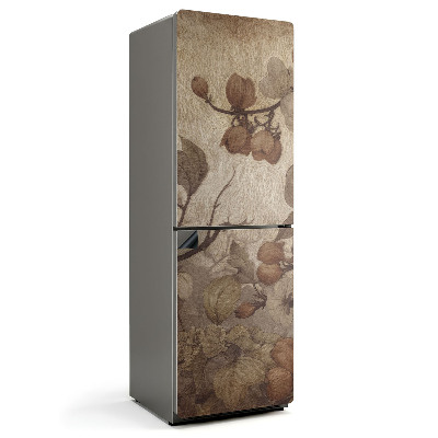 Mata magnetyczna na lodówkę Kwiatowy wzór w stonowanych odcieniach