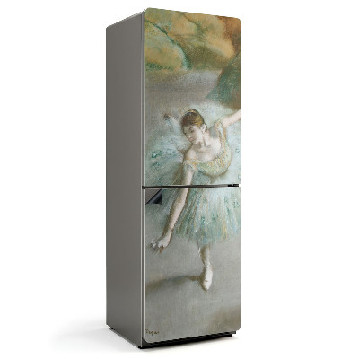 Mata magnetyczna na lodówkę Baletnica w stylu Edgara Degasa