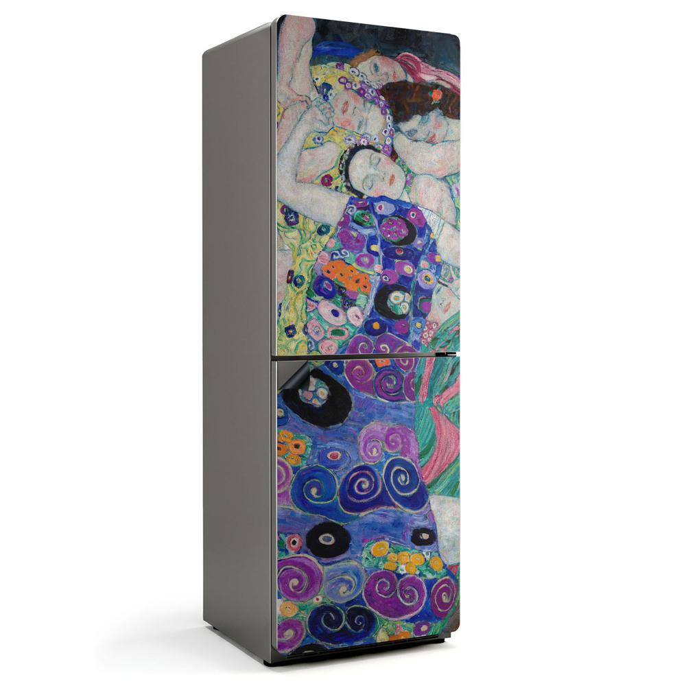 Mata magnetyczna na lodówkę Dziewica Gustava Klimta