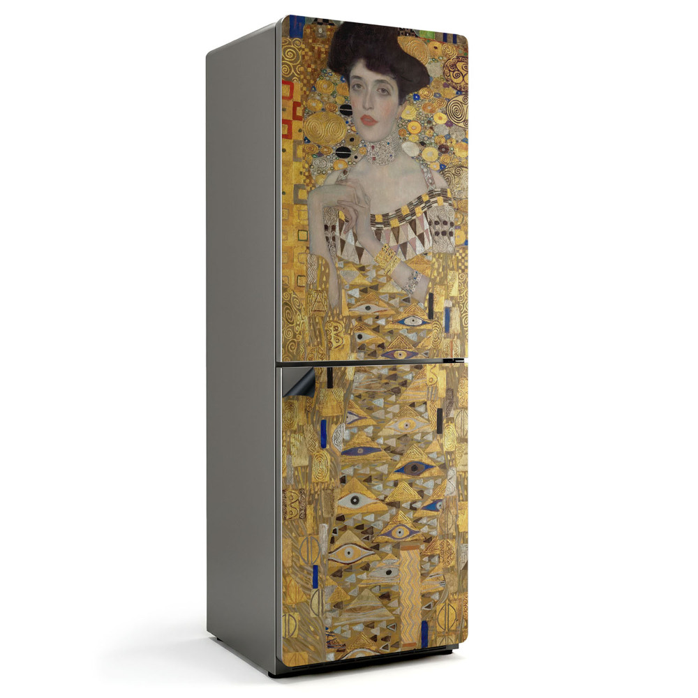 Mata magnetyczna na lodówkę Adele w stylu Gustava Klimta