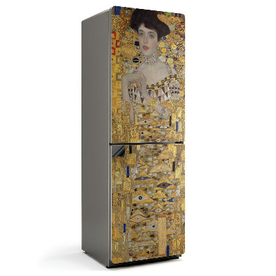 Mata magnetyczna na lodówkę Adele w stylu Gustava Klimta