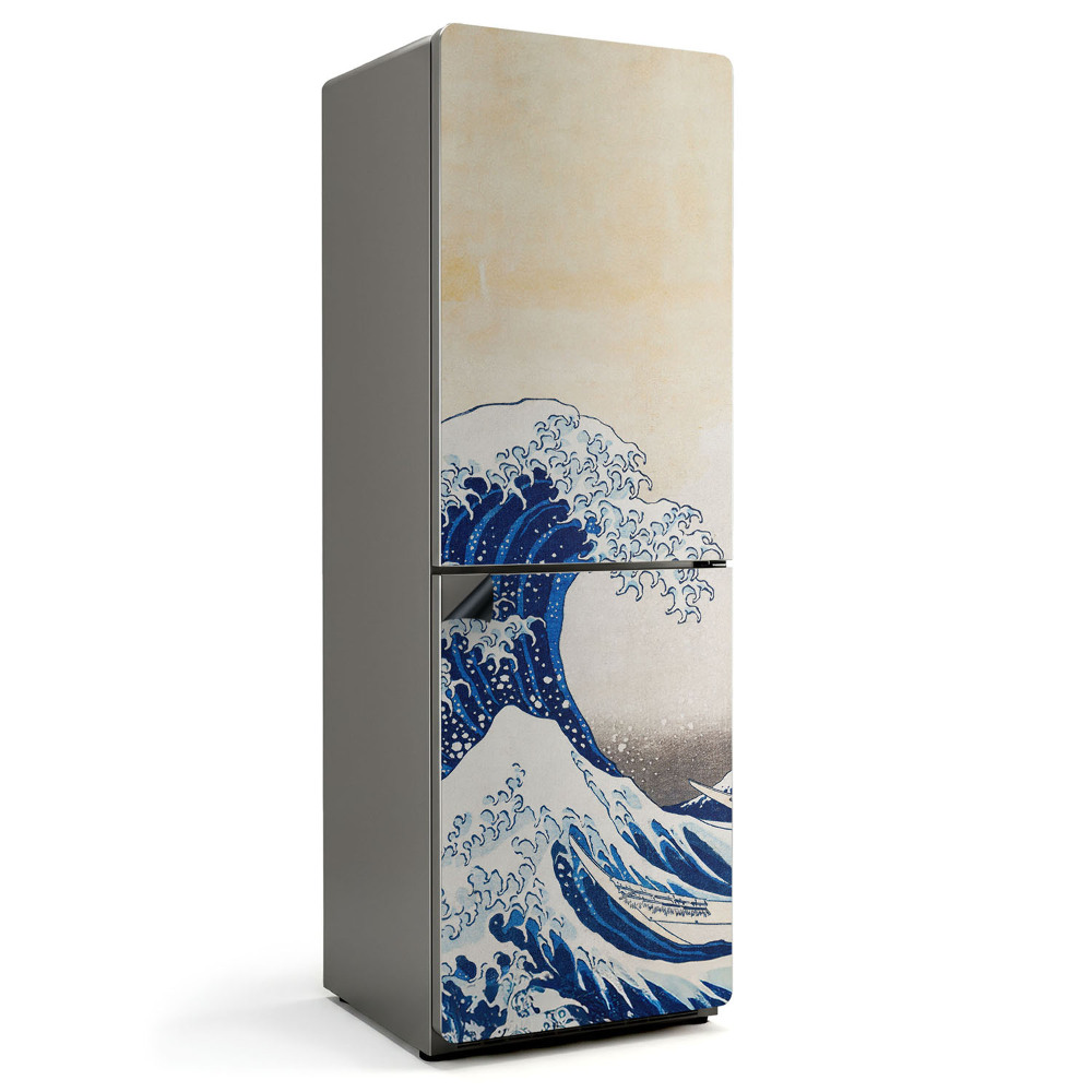 Mata magnetyczna na lodówkę Wielka fala w Kanagawie