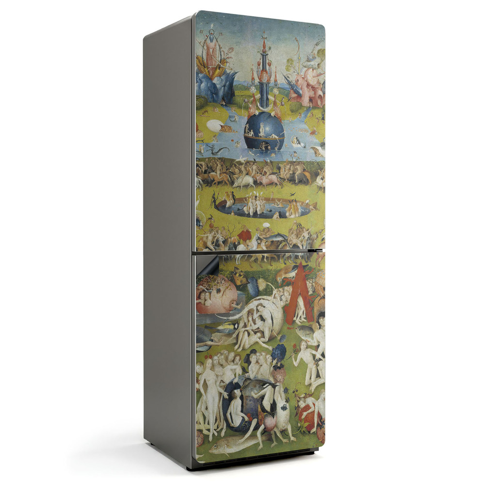 Mata magnetyczna na lodówkę Ogród rozkoszy ziemskich Bosch