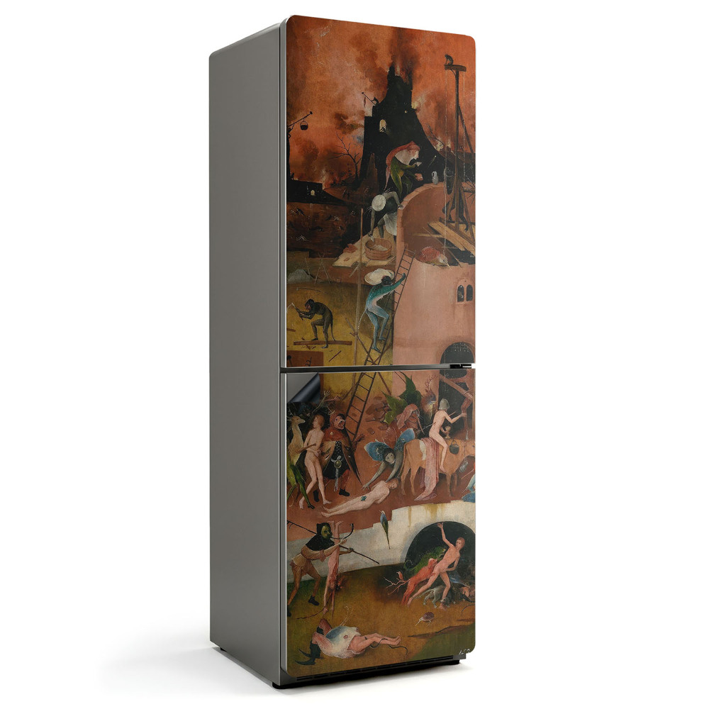 Mata magnetyczna na lodówkę Bosch Hieronim Motyw Piekła