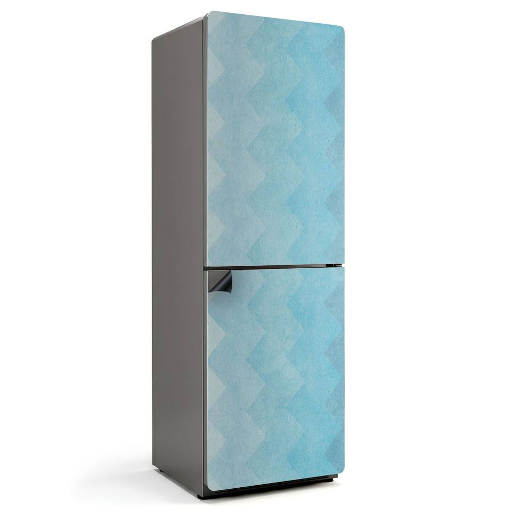 Mata magnetyczna na lodówkę Zygzakowy design w pionie