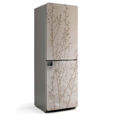 Mata magnetyczna na lodówkę Subtelne roślinne gałązki