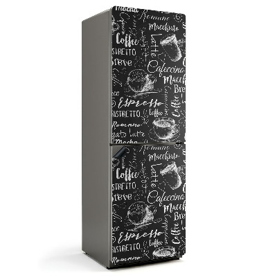 Mata magnetyczna na lodówkę Filiżanki kawy w unikalnych wzorach