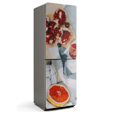 Mata magnetyczna na lodówkę Owoce w harmonijnym zestawieniu