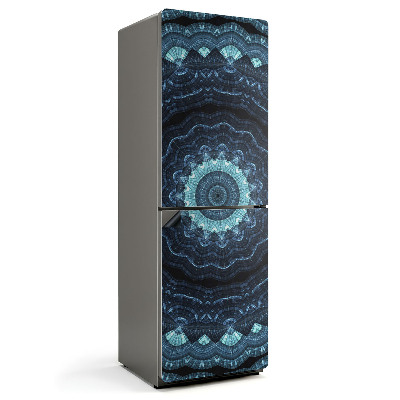 Mata magnetyczna na lodówkę Abstrakcyjny motyw mandali