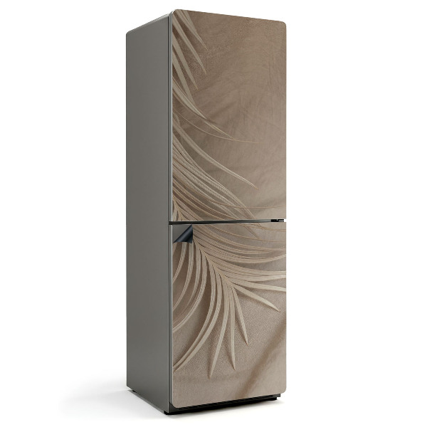 Mata magnetyczna na lodówkę Stylowe liście palmy