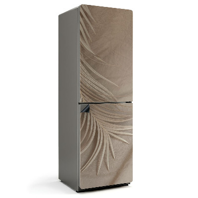 Mata magnetyczna na lodówkę Stylowe liście palmy