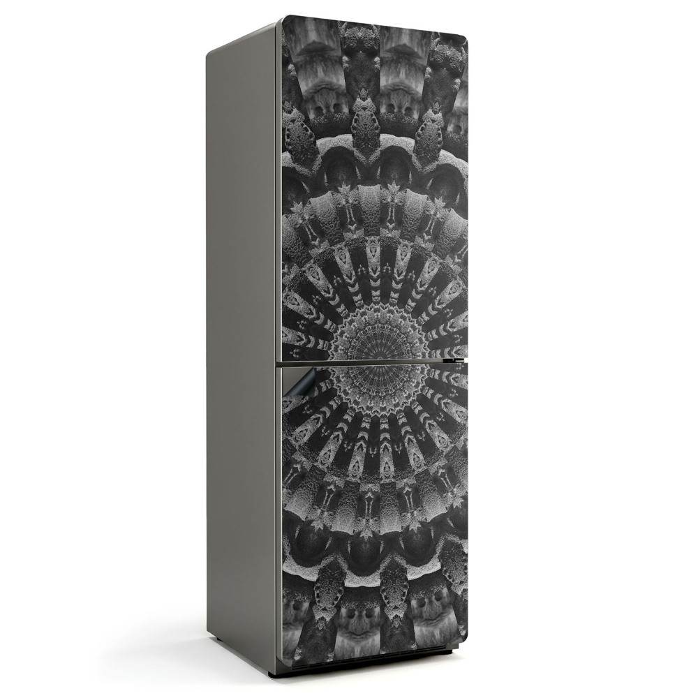 Mata magnetyczna na lodówkę Wzór mandali w stylu geometrycznym