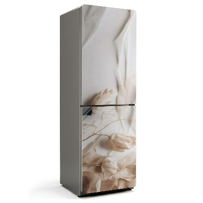 Mata magnetyczna na lodówkę Roślinny układ w minimalistycznym stylu