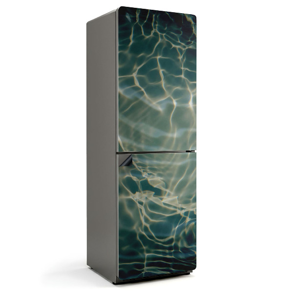 Mata magnetyczna na lodówkę Ruchome fale w wodnej toni