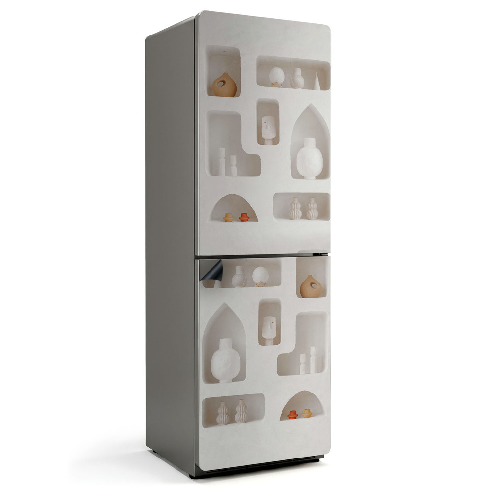 Mata magnetyczna na lodówkę Nowoczesne wnęki w ścianie