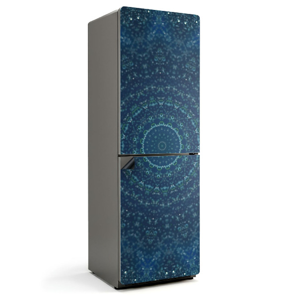 Mata magnetyczna na lodówkę Mandala w kręgu