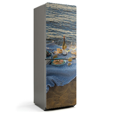 Mata magnetyczna na lodówkę Wieczór miłości przy wodnym blasku