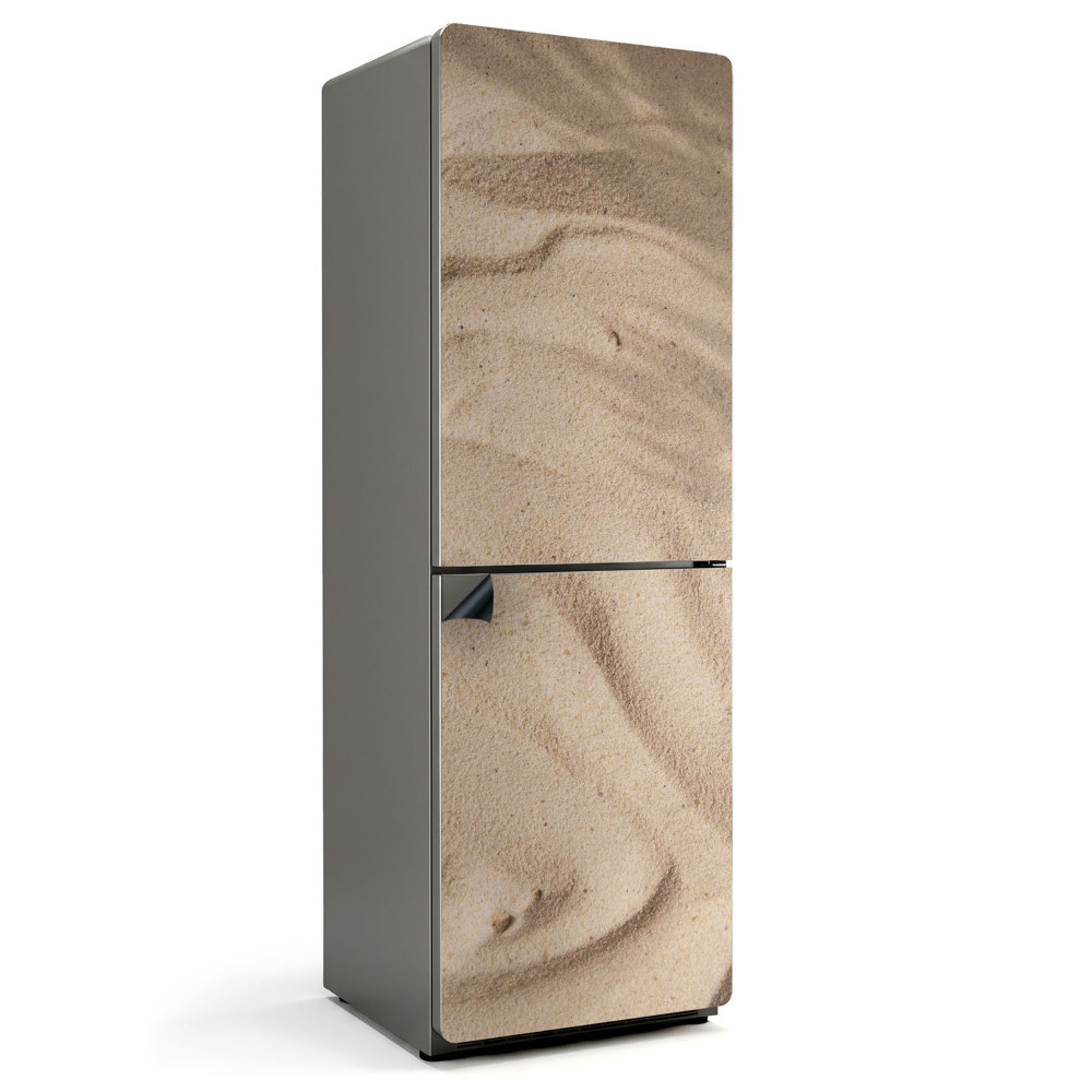 Mata magnetyczna na lodówkę Fale na piaskowej powierzchni