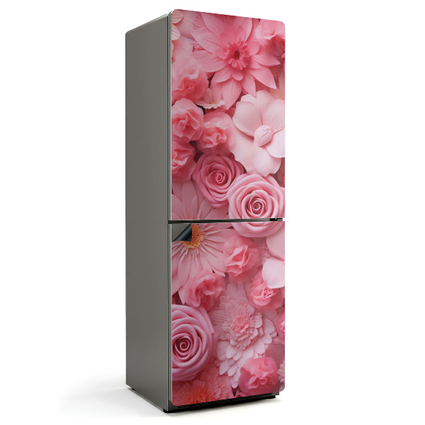 Mata magnetyczna na lodówkę Kwiatowe aranżacje w trójwymiarze