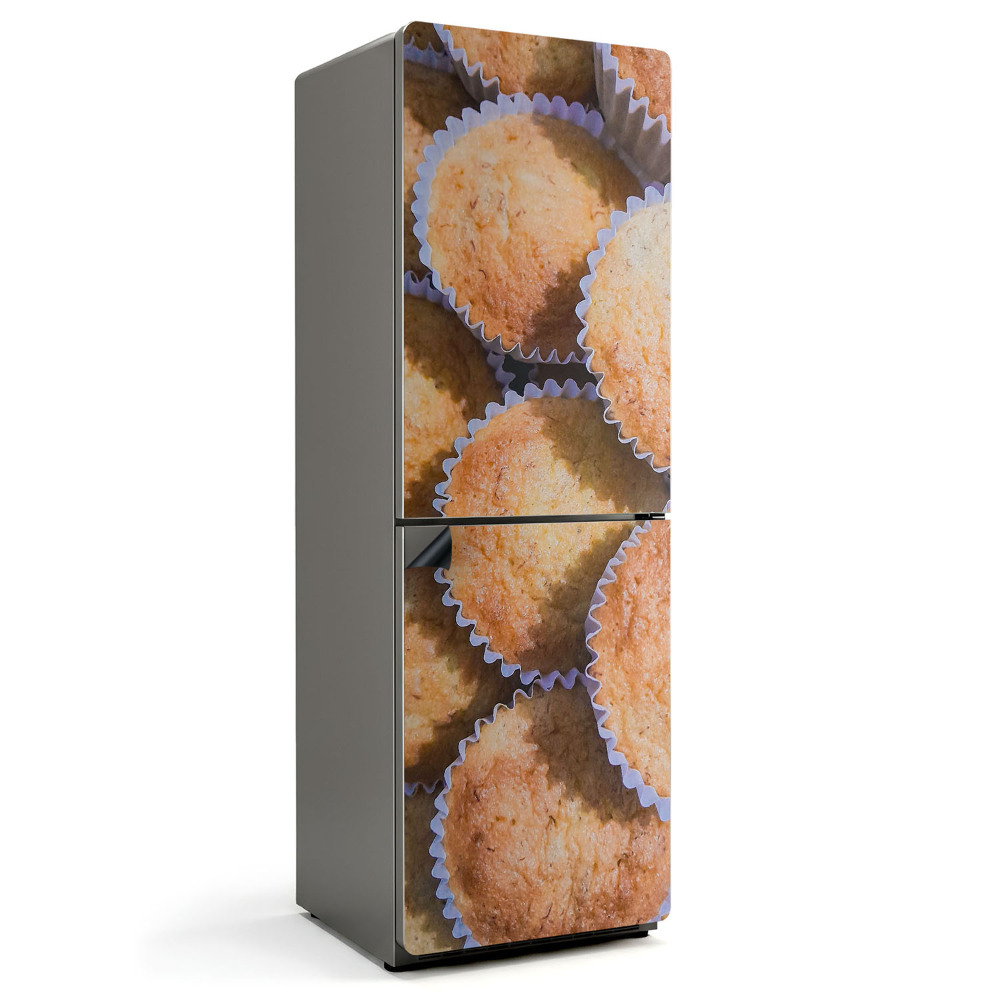 Mata magnetyczna na lodówkę Muffinki w kolorowych papilotkach