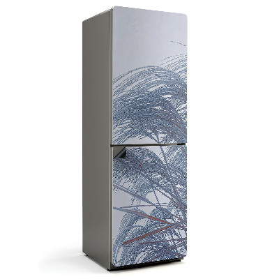 Mata magnetyczna na lodówkę Lekko tańczące liście