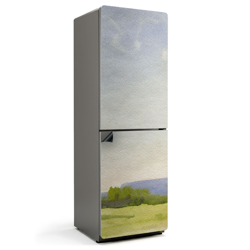 Mata magnetyczna na lodówkę Prosty krajobraz