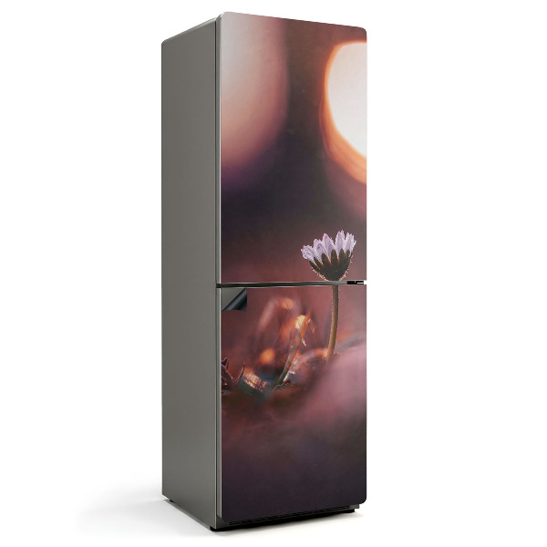 Mata magnetyczna na lodówkę Poranny kwiat w delikatnym stylu