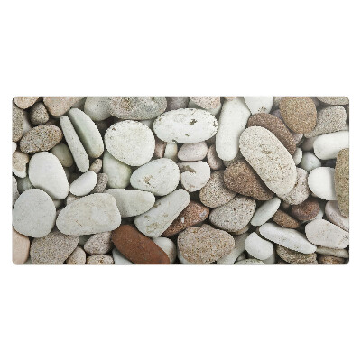 Duża podkładka ochronna na biurko Kamienie na plaży