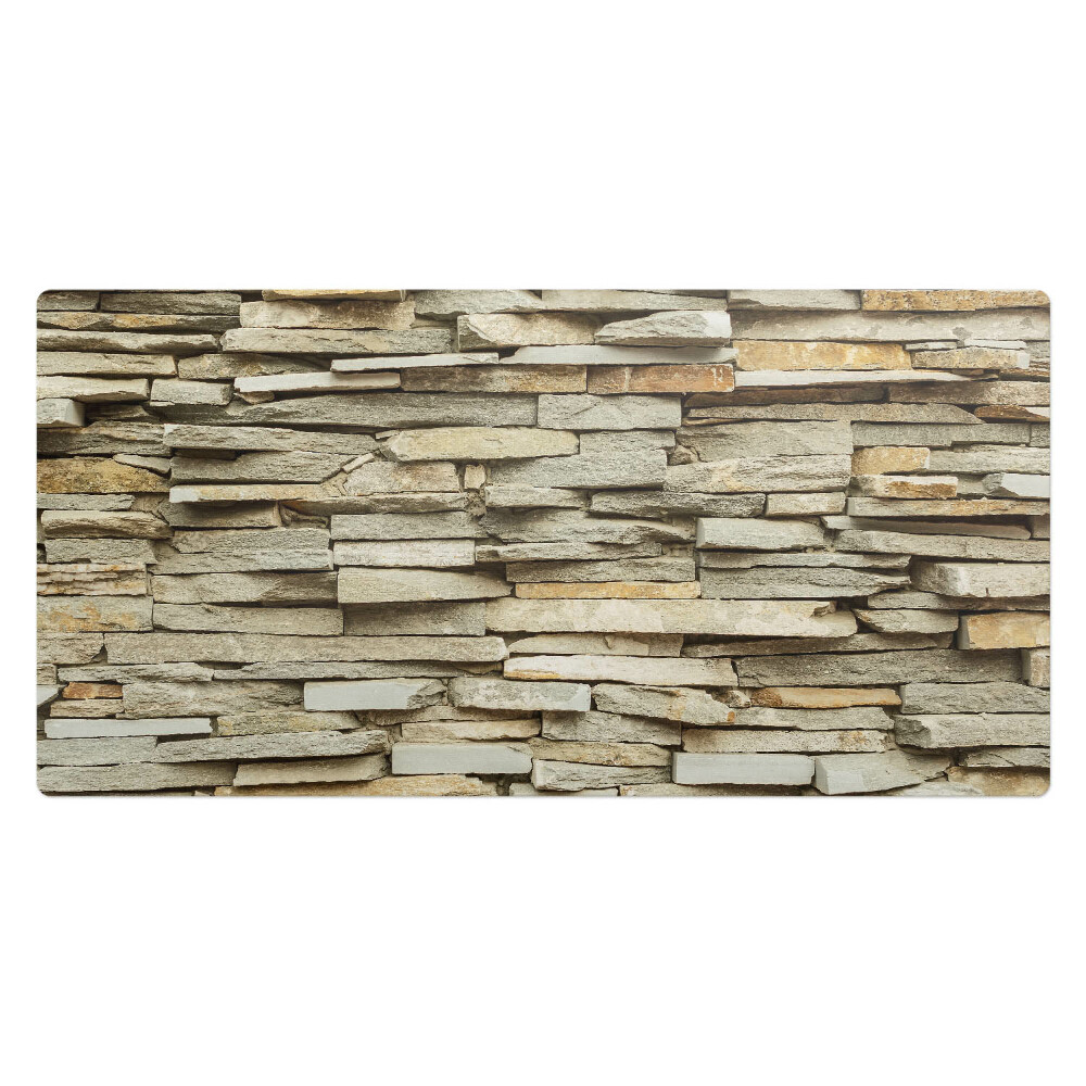 Duża podkładka na biurko dla dzieci Kamienna ściana