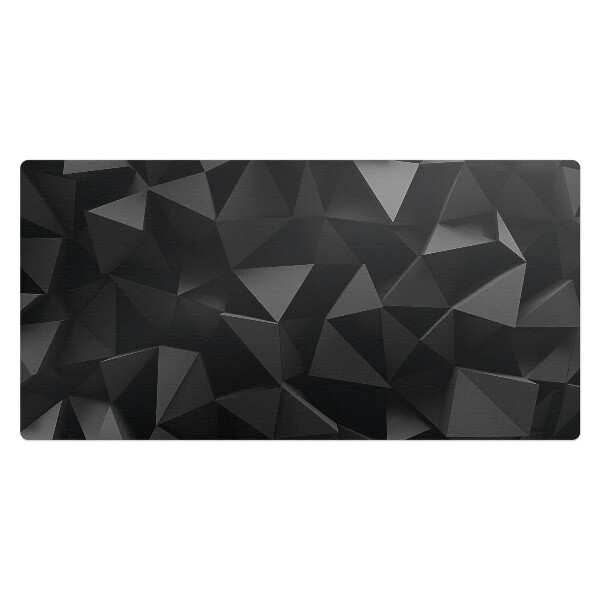 Podkładka na całe biurko Geometryczne bryły 3D