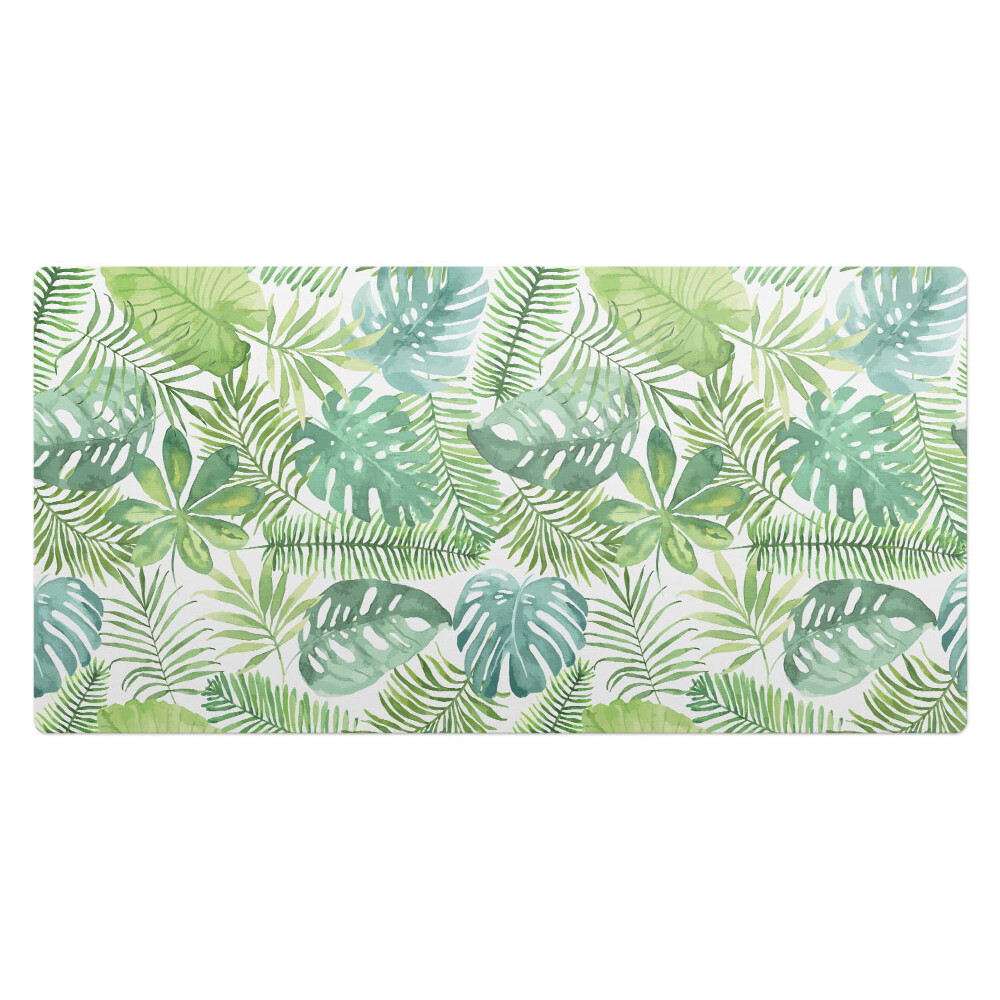 Podkładka na całe biurko Liście tropikalne