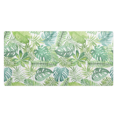 Podkładka na całe biurko Liście tropikalne