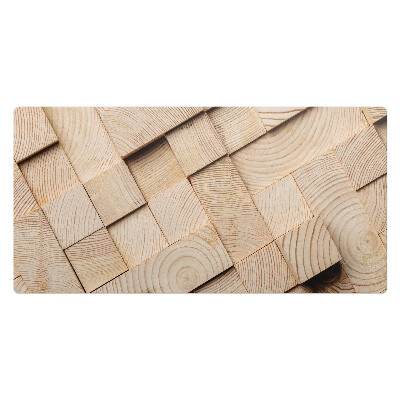 Duża podkładka na biurko dla dzieci Drewniana mozaika