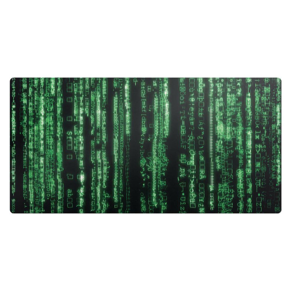 Mata ochronna na biurko Kod cyfrowy spadający