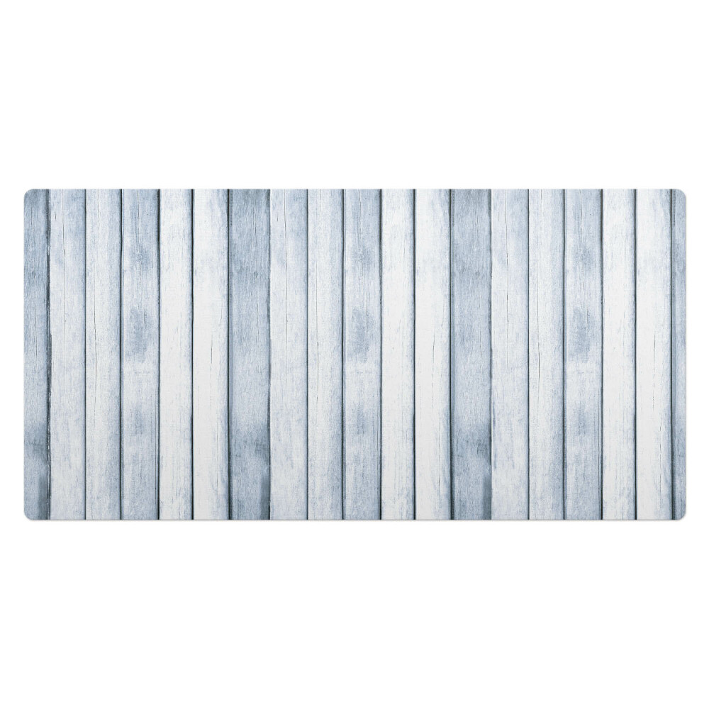 Podkładki na całe biurko Drewniane deski pionowo