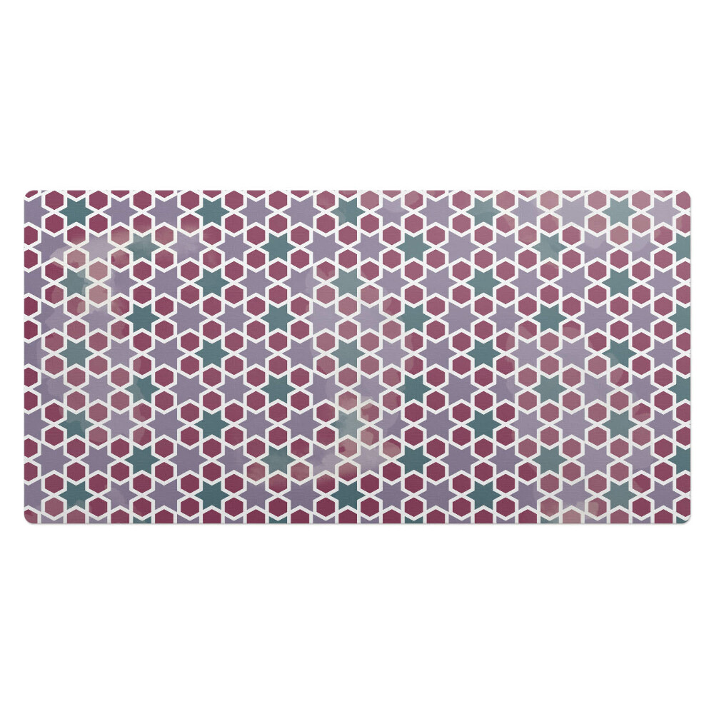 Mata ochronna na biurko Geometryczny wzór